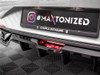 Maxton Central Rear Splitter (Vertical Bars) Hyundai Elantra Mk7