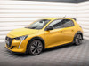 Maxton Side Skirt Diffusers + Flaps Peugeot 208 GT Mk2