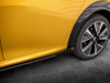 Maxton Street PRO Side Skirts Diffusers + Flaps Peugeot 208 GT Mk2