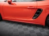 Maxton Side Skirts Diffusers Porsche 718 Cayman 982c