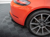 Maxton Rear Side Splitters Porsche 718 Cayman 982c