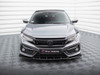 Maxton Front Splitter Honda Civic Sport Mk 10