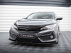 Maxton Street PRO Front Splitter Honda Civic Sport Mk 10