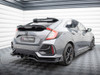 Maxton Lower Spoiler CAP Honda Civic Sport Mk 10