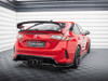 Maxton Central Rear Splitter (Vertical Bars) V.1 Honda Civic Type-R Mk 11