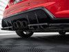 Maxton Central Rear Splitter (Vertical Bars) V.2 Honda Civic Type-R Mk 11
