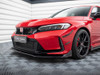 Maxton Front Splitter V.1 + Flaps Honda Civic Type-R Mk 11