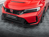 Maxton Street PRO Front Splitter + Flaps Honda Civic Type-R Mk 11