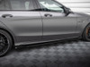 Maxton Street PRO Side Skirts Diffusers + Flaps Mercedes-AMG C63 Sedan / Estate W205 Facelift
