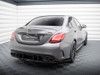 Maxton Street Pro Rear Side Splitters Mercedes-AMG C63 Sedan / Estate W205 Facelift