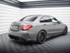 Maxton Street Pro Rear Side Splitters + Flaps Mercedes-AMG C63 Sedan / Estate W205 Facelift