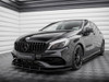 Maxton Street PRO Front Splitter Mercedes-Benz A AMG-Line W176 Facelift
