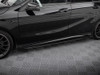 Maxton Street PRO Side Skirts Diffusers + Flaps Mercedes-Benz A AMG-Line W176 Facelift