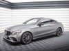 Maxton Street PRO Side Skirts Diffusers + Flaps Mercedes-AMG C43 Coupe C205 Facelift