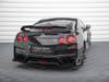 Maxton Central Rear Splitter (Vertical Bars) Nissan GTR R35 Facelift