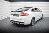 Maxton Street Pro Rear Side Splitters + Flaps Ford Mondeo Sport Mk5 Facelift / Fusion Sport Mk2 Facelift
