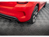 Maxton Central Rear Splitter (Vertical Bars) Fiat 500X Sport Mk1 Facelift