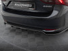 Maxton Rear Splitter (Vertical Bars) Toyota Avensis Sedan Mk3 Facelift