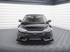 Maxton Street PRO Front Splitter + Flaps Honda Civic Mk10