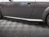 Maxton Street PRO Side Skirts Diffusers + Flaps Audi TT S / S-Line 8S