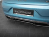 Maxton Rear Splitter (Vertical Bars) Renault Clio R.S. Line Mk5
