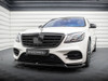 Maxton Front Splitter V.1 Mercedes-Benz S AMG-Line W222 Facelift