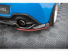 Maxton Central Rear Splitter (Vertical Bars) V.2 Toyota GR86 Mk1