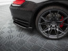Maxton Rear Splitter (Vertical Bars) Porsche 911 Turbo 997