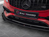 Maxton Street PRO Front Splitter + Flaps Mercedes-Benz A 45 AMG Aero W176 Facelift