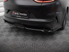 Maxton Central Rear Splitter (Vertical Bars) KIA ProCeed GT Mk1 Facelift
