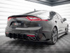 Maxton Street Pro Rear Side Splitters + Flaps Kia Stinger GT / GT-Line Mk1