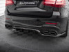Maxton Rear Splitter (Vertical Bars) V.1 Mercedes-AMG GLC 63 SUV X253