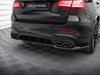 Maxton Rear Splitter (Vertical Bars) V.2 Mercedes-AMG GLC 63 SUV X253