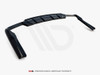 Maxton Rear Splitter (Vertical Bars) V.2 Mercedes-AMG GLC 63 SUV X253