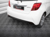 Maxton Central Rear Splitter Toyota Yaris Mk3 Facelift