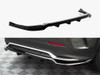 Maxton Central Rear Splitter (Vertical Bars) Lexus NX F-Sport Mk2