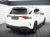Maxton Rear Splitter (Vertical Bars) Mercedes-AMG GLE 53 / 63 W167 / W167 Facelift