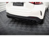 Maxton Rear Splitter (Vertical Bars) Mercedes-AMG GLE 53 / 63 W167 / W167 Facelift