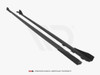 Maxton Street PRO Side Skirts Diffusers + Flaps Audi S3 / A3 S-Line Sedan 8V