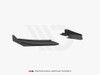 Maxton Street Pro Rear Side Splitters + Flaps Audi S3 Sedan 8V