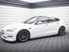 Maxton Side Skirts Diffusers V.1 Tesla Model S Plaid Mk1 Facelift