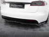 Maxton Rear Splitter (Vertical Bars) V.2 Tesla Model S Plaid Mk1 Facelift