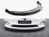 Maxton Front Splitter V.2 Tesla Model S Plaid Mk1 Facelift