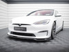 Maxton Front Splitter V.2 Tesla Model S Plaid Mk1 Facelift