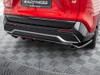 Maxton Rear Splitter (Vertical Bars) Toyota RAV4 GR Sport Mk5