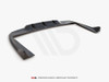 Maxton Rear Splitter (Vertical Bars) Mercedes-AMG C63 Sedan / Estate W205 / S205