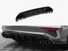 Maxton Rear Valance + Exhaust Ends Imitation Audi A3 S-Line Sedan 8Y - Black Tips