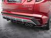 Maxton Central Rear Splitter (Vertical Bars) Hyundai Tucson N-Line Mk4