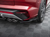 Maxton Central Rear Splitter (Vertical Bars) Hyundai Tucson N-Line Mk4