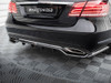 Maxton Rear Splitter (Vertical Bars) Mercedes-Benz E W212 Facelift